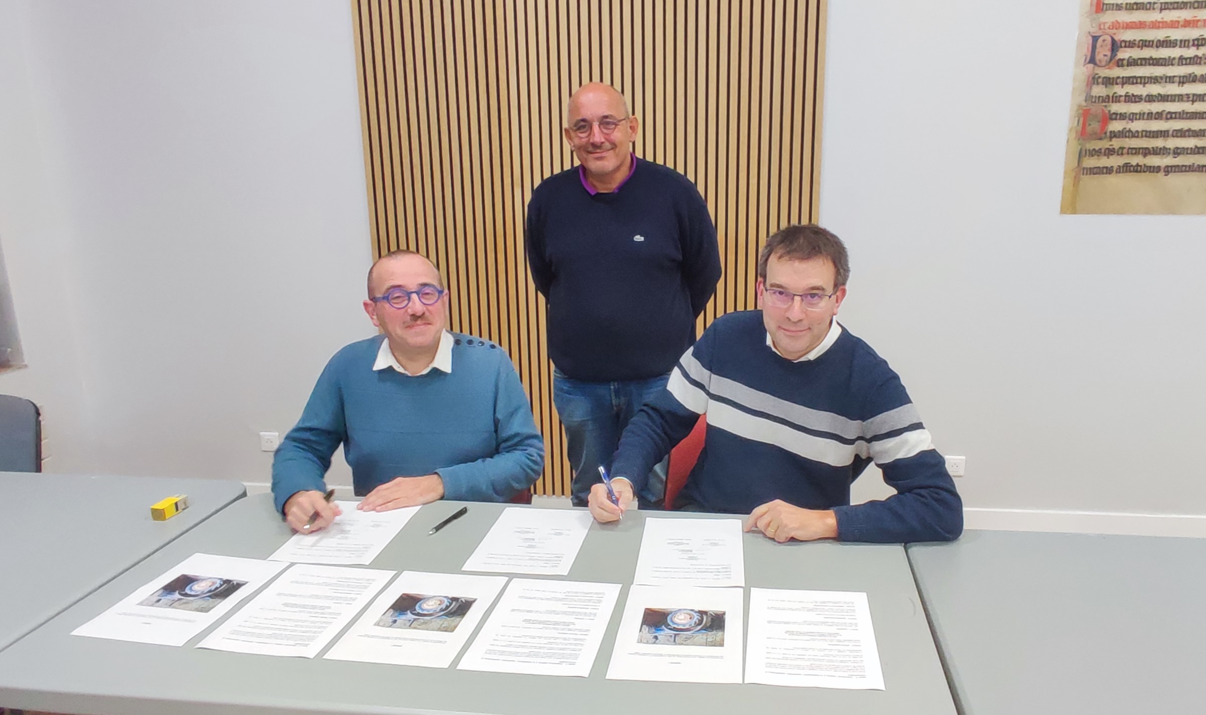 Signature de la Convention 4